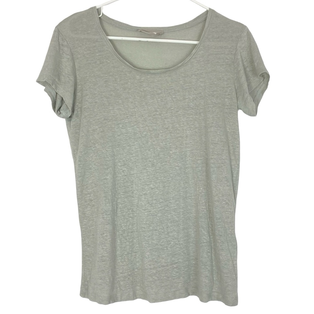 Everlane Lightweight Short Sleeve Tee in 100% Linen